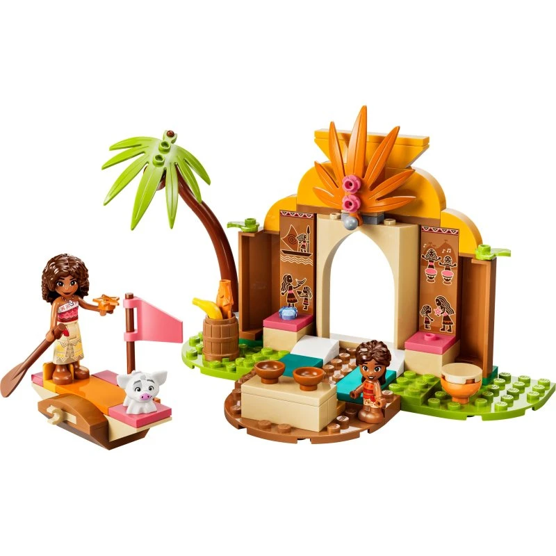 LEGO Disney Vaiana Landsbyhus og båd 43282