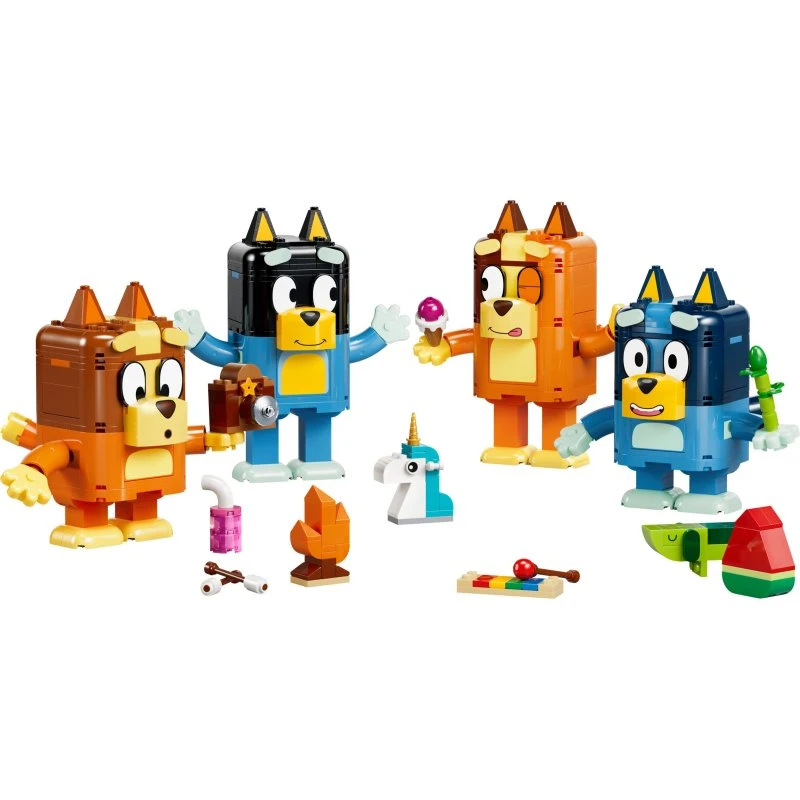 LEGO Bluey 11217 Klodsbygget Bluey-familie