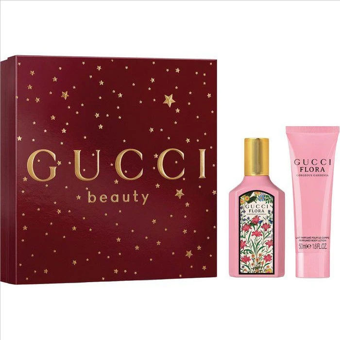 Gucci Flora Gorgeous Gardenia EdP 50 ml + Body Lotion 50 ml Gaveæske