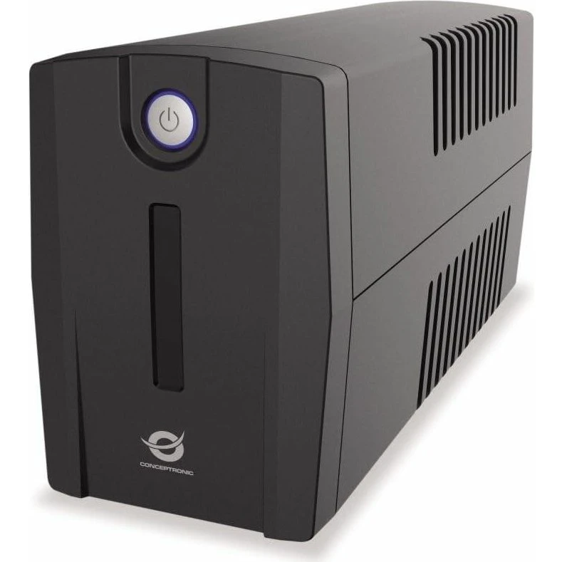 Conceptronic ZEUS07E UPS 1000 VA, 600W, sort