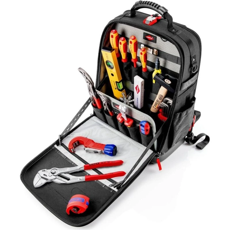 KNIPEX 00 21 50 S Værktøjssæt i Rygsæk, 17 Dele