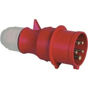 Cee Stikprop H6/400/16/5/44, 16A 400V, rød, IP44