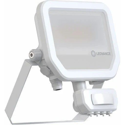 Ledvance Projektør med Sensor, Hvid, 3000K, 20W