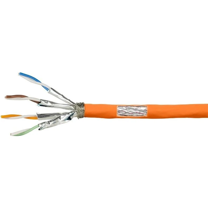 LogiLink Cat7 S/FTP 100m Orange LSZH Netværkskabel