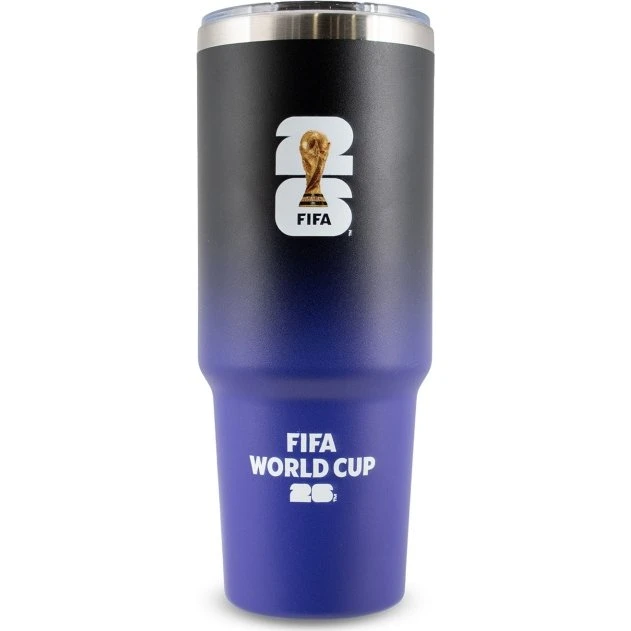 FIFA Termokop World Cup 850 ml Sort/Lilla