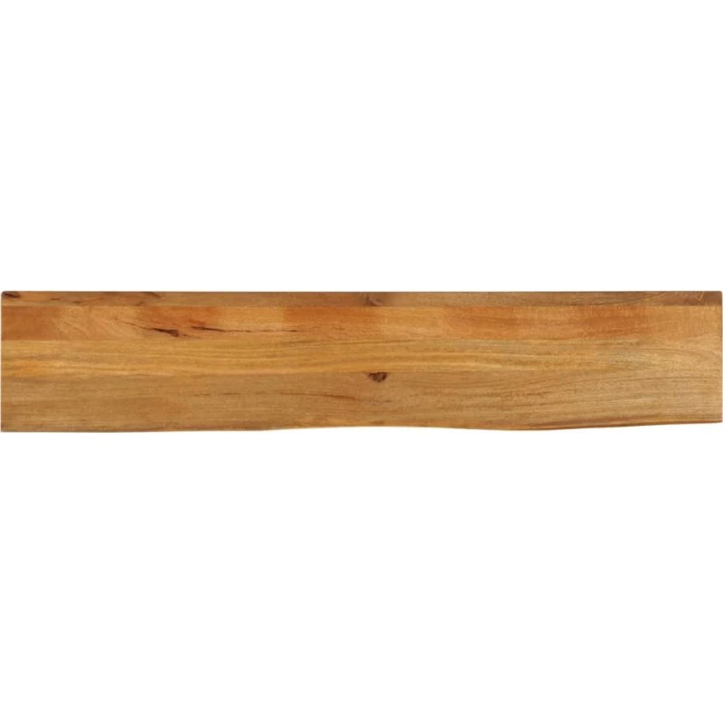 vidaXL bordplade 160x40x3,8 cm naturlig kant massivt mangotræ