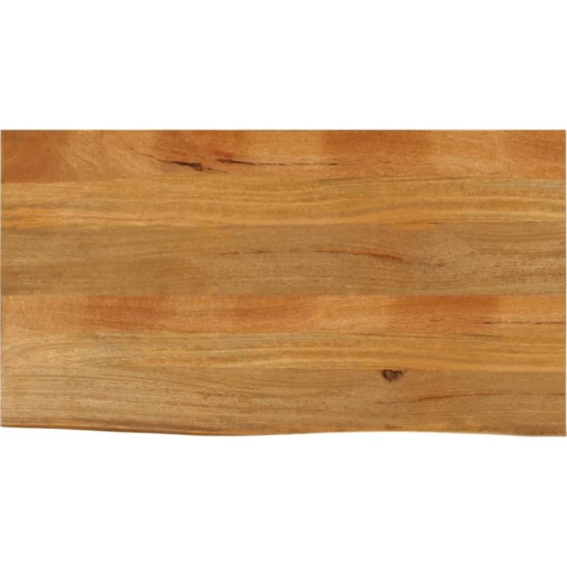 vidaXL bordplade 120x60x3,8 cm naturlig kant massivt mangotræ