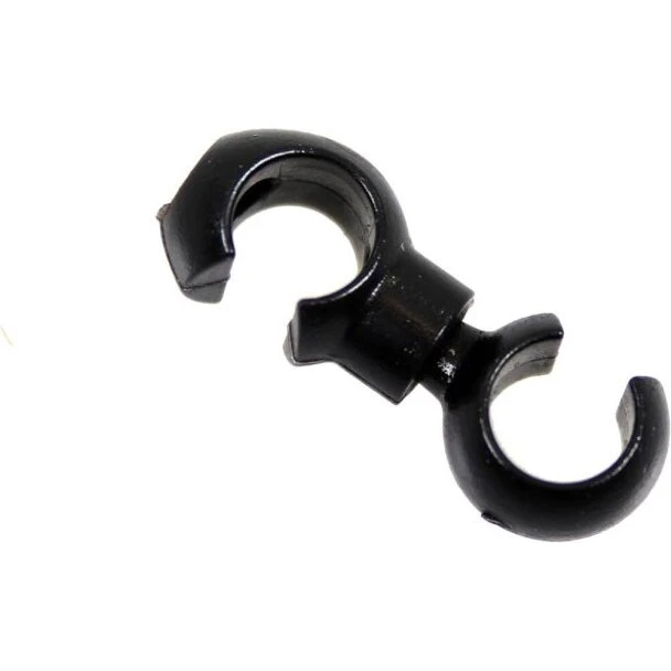 Cortina Ecomo kabelklips 4-5 mm - sort