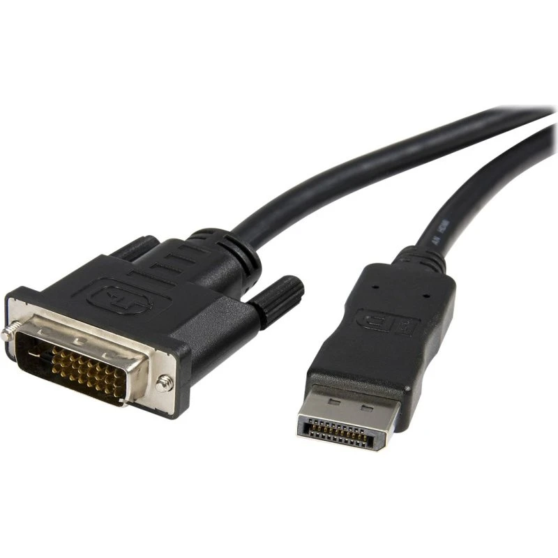 StarTech DP2DVIMM10 3m DisplayPort til DVI Kabel Sort