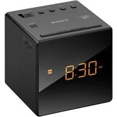 Sony ICF-C1 Clockradio, Sort, AM/FM, 100 mW