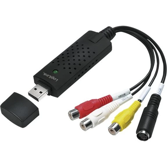 LogiLink USB 2.0 Videooptagelsesadapter - Sort