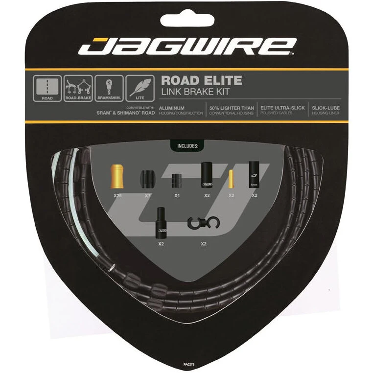 Jagwire Road Elite Bremsekabelsæt – Guld