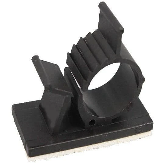 INF Justerbare kabelclips 100-pak sort 10,99–14 mm