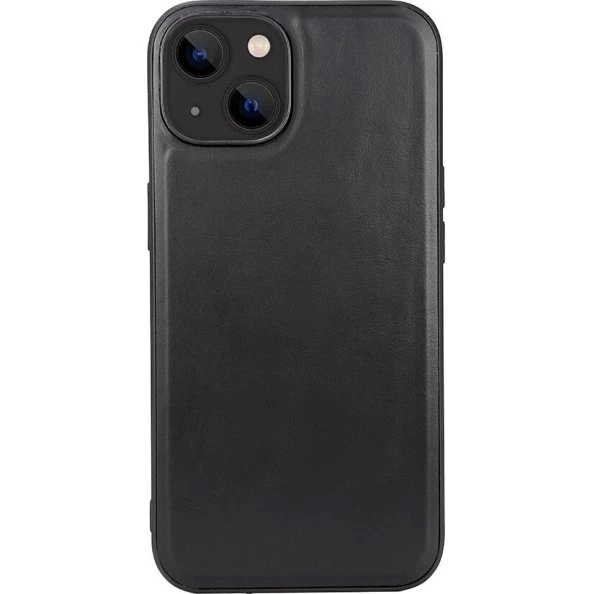 Buffalo MagSeries Lædercover Sort til iPhone 13/14