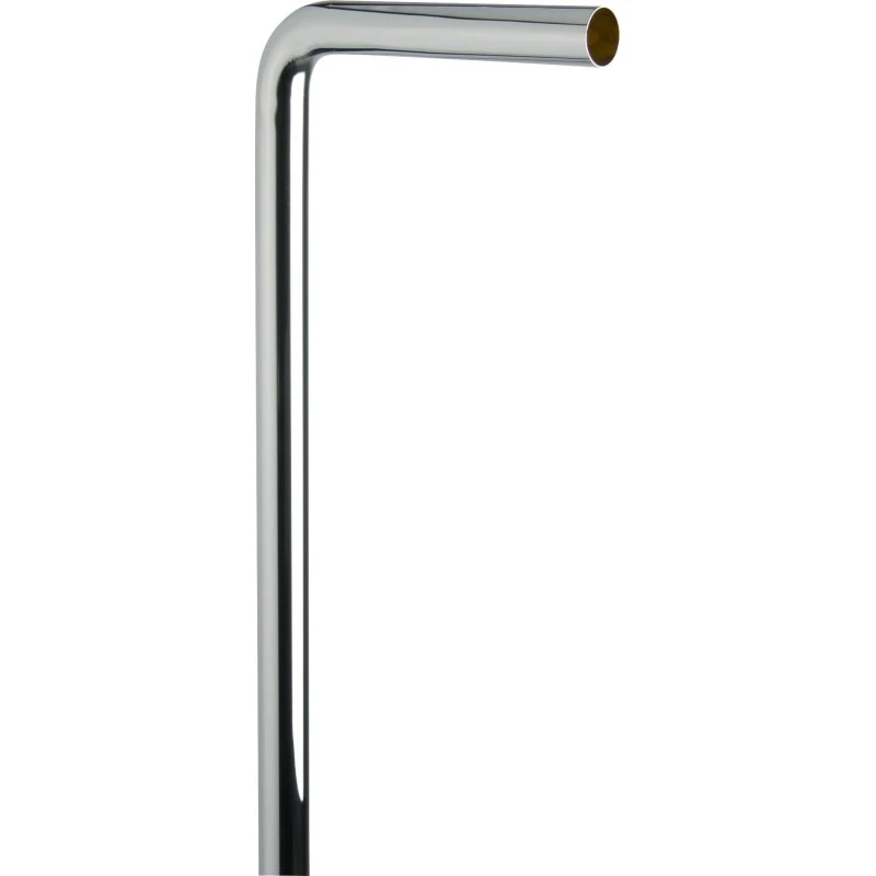 Afløbsrør 90 gr. 32-220-680mm forkromet