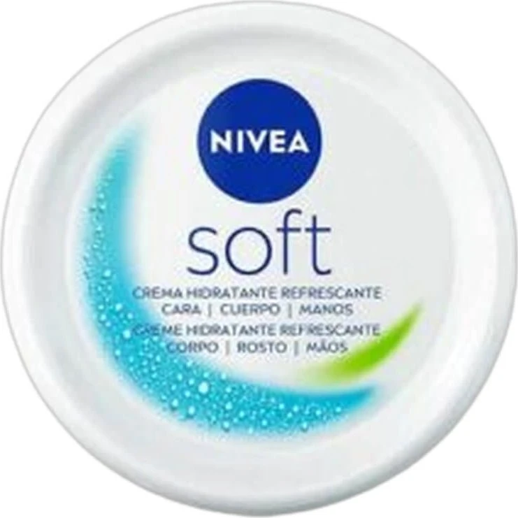 Nivea Soft Moisturising Cream 200 ml (Ansigt/Krop/Hænder)