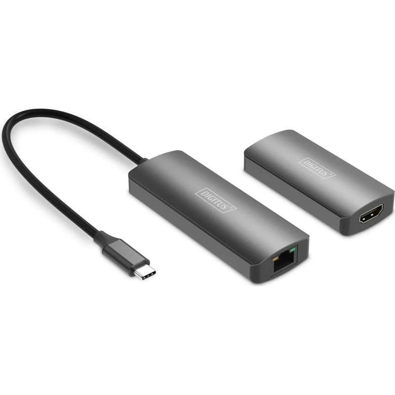 DIGITUS USB-C til HDMI 4K Video Extender 30 m