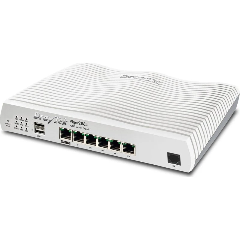 DrayTek Vigor 2865 Annex-B kabelforbundet router med Gigabit Ethernet
