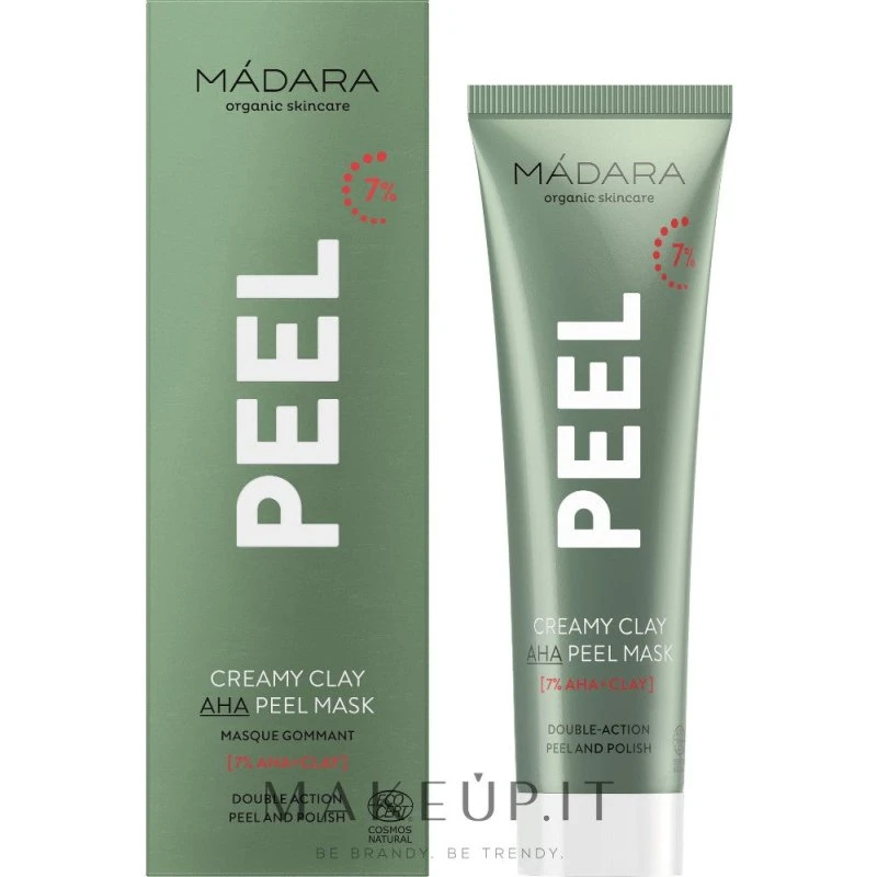 Mádara Økologisk AHA Peel Clay Maske 60 ml