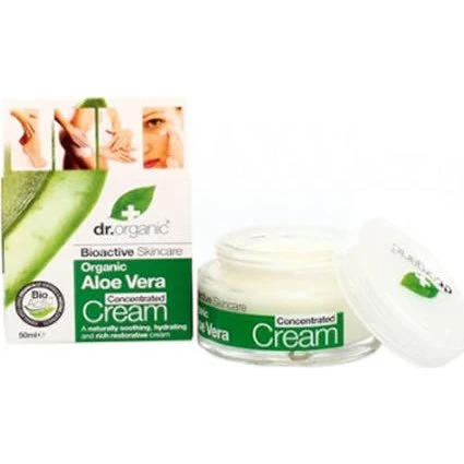 Dr Organic Aloe Vera Økologisk Koncentreret Creme 50 ml