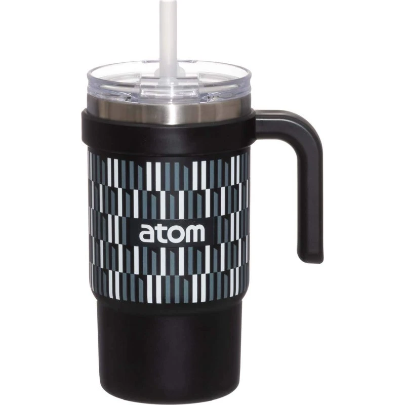 Atom Termokrus med Fryseindsats, 700 ml, Svart