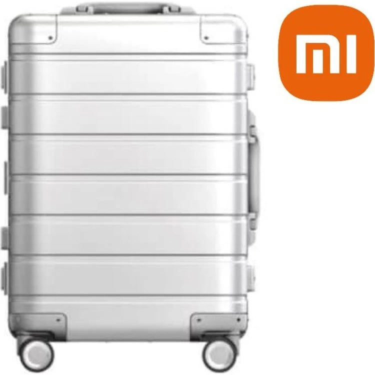 Xiaomi Metal Carry-on Luggage 20" - Spinner, Aluminium-Magnesium, Sølv
