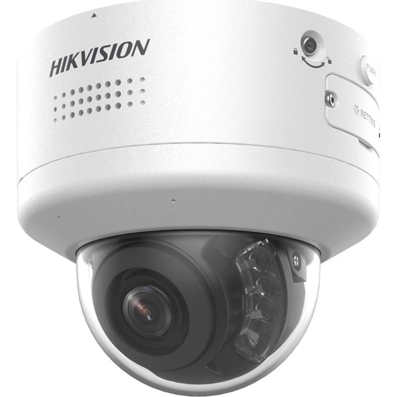 Hikvision Pro Series DS-2CD2746G2 4MP AcuSense Dome IP-kamera, udendørs