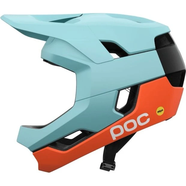 POC Otocon Race MIPS Fullfacehjelm Indicolite Blue/Carnelian Orange, M/55-58