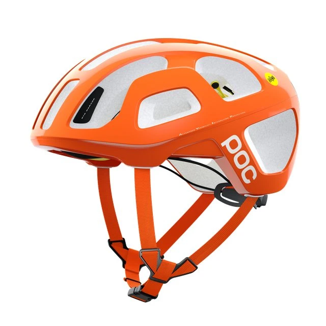 POC Octal MIPS cykelhjelm, fluorescerende orange, S (50-56 cm)