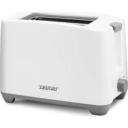 Zelmer ZTS7386 Brødrister 2 skiver, 750 W, hvid