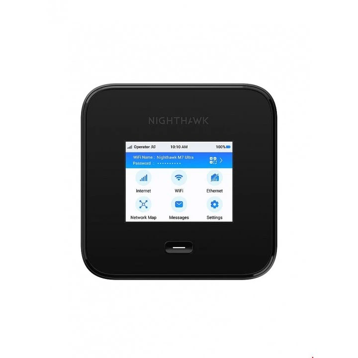 Netgear Nighthawk M7 Pro 5G WiFi7 Hotspot, 6 Gbps, 64 enheder