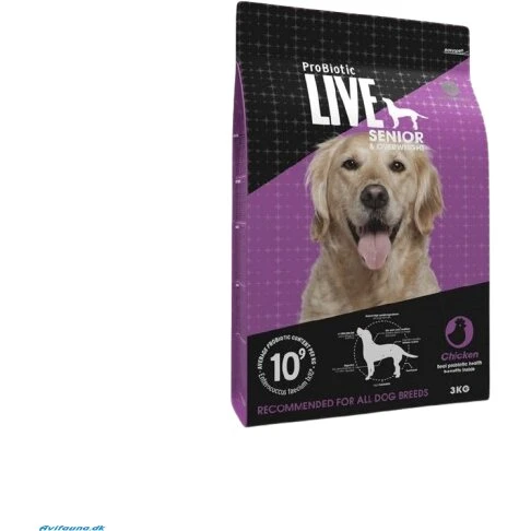 ProBiotic LIVE Senior Kylling & Ris 3 kg