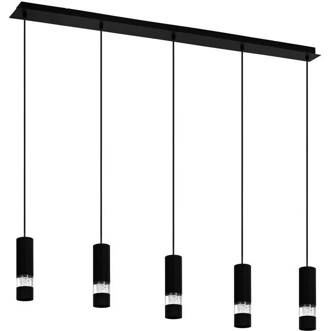 EGLO Bernabeta 5x5W GU10 Sort Loftlampe