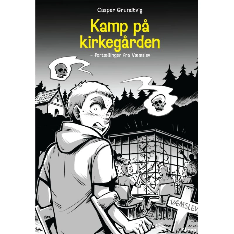 Rød Læseklub: Kamp på kirkegården - Fortællinger fra Væmslev