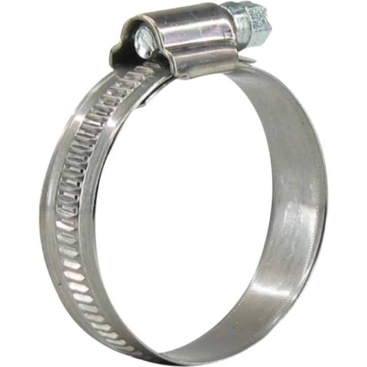 Syrefast spændebånd i rustfrit stål 16–25 mm, 12 mm bred