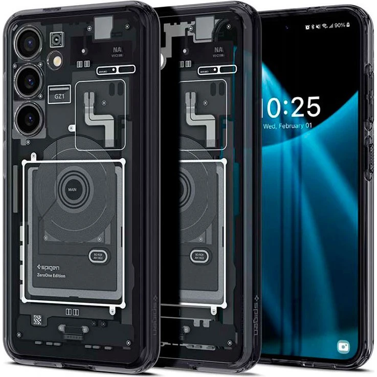 Spigen Ultra Hybrid Cover til Samsung Galaxy S24 (TPU) Zero One
