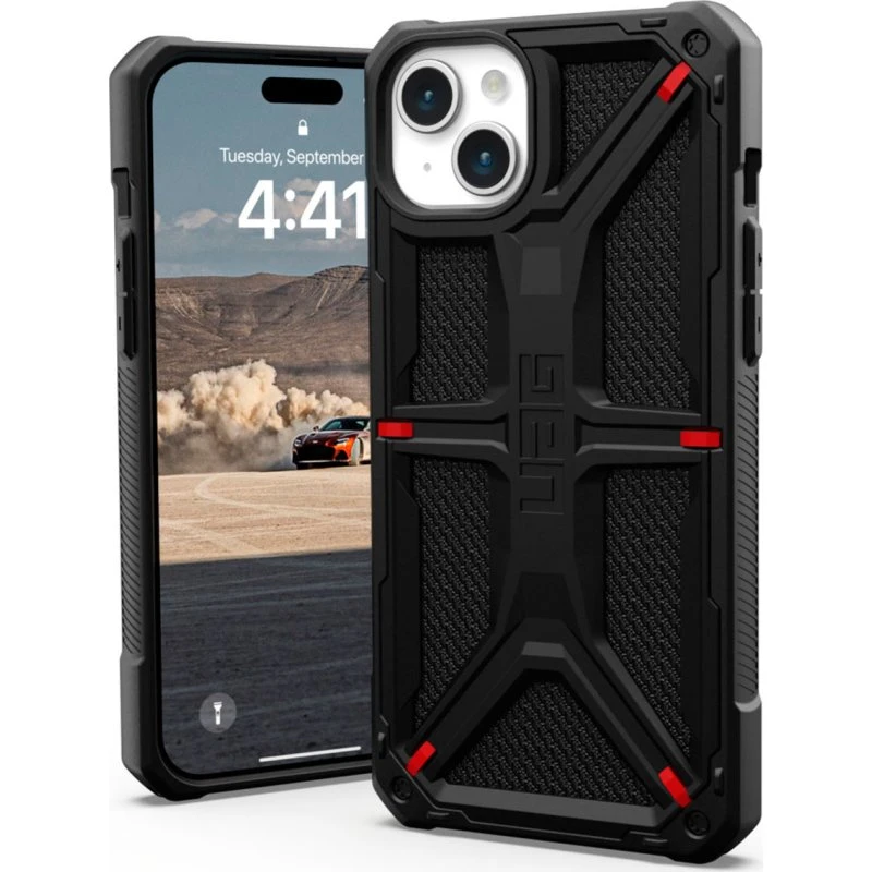 UAG Monarch Cover til iPhone 15 Plus Sort