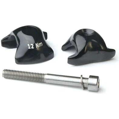 Ritchey WCS Carbon 1-bolt sadelklammer 8x8,5 mm, sort