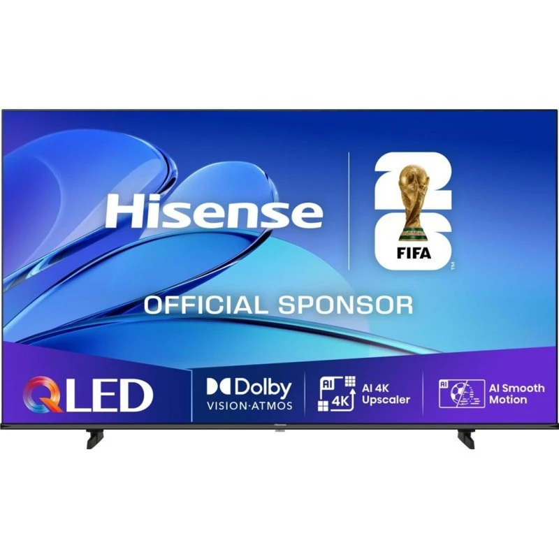 Hisense 43E77Q 43" 4K UHD QLED Smart TV - Sort