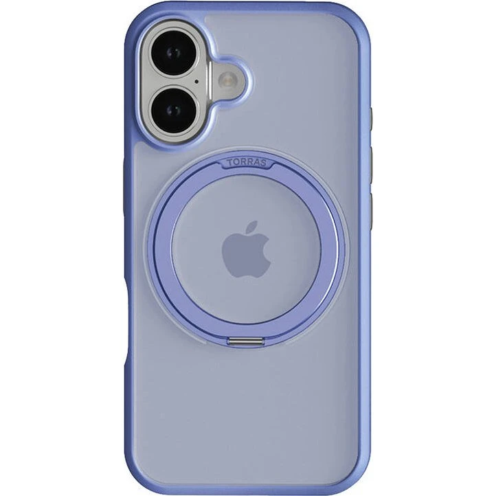 Torras Ostand Pro Cover til iPhone 16, Blå