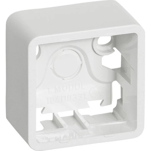 LK Fuga Baseline 50 underlag 1 modul, hvid