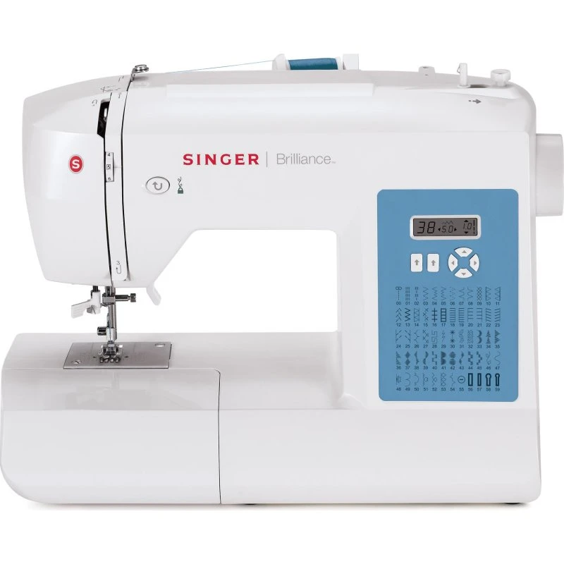 Singer Brilliance 6160 Elektronisk Symaskine - Hvid