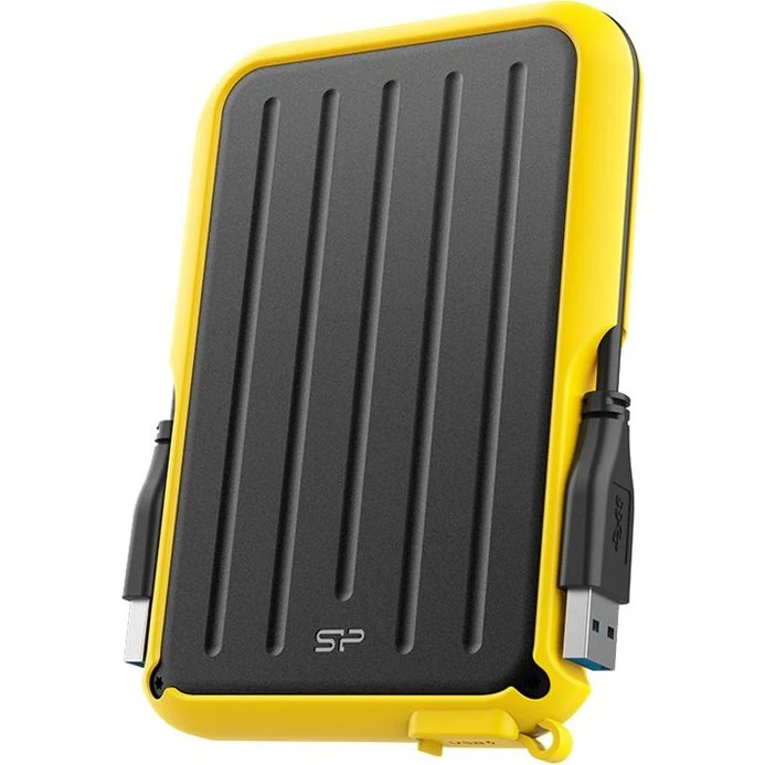 Silicon Power Armor A66 2TB USB 3.2 Gen 1, sort/gul