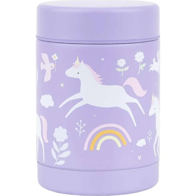 A Little Lovely Company Termo Madbeholder - Unicorn Dreams, 300 ml