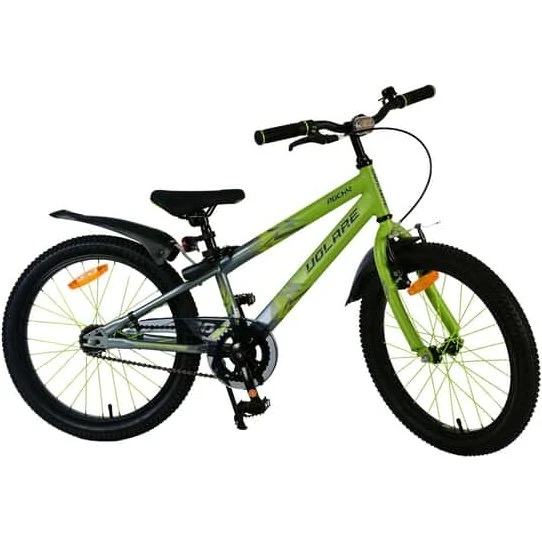 Volare Rocky 20” Børnecykel Grøn med Fodbremse og Håndbremse