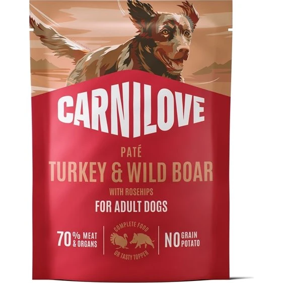 Carnilove Pouch Paté Wild Boar, 300g