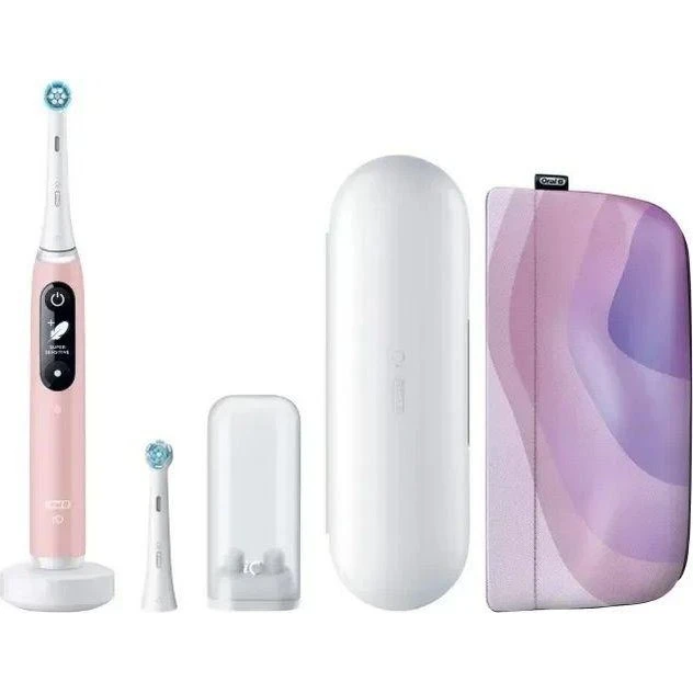 Oral-B iO Series 6 Pink Sand Luxe Edition elektrisk tandbørste