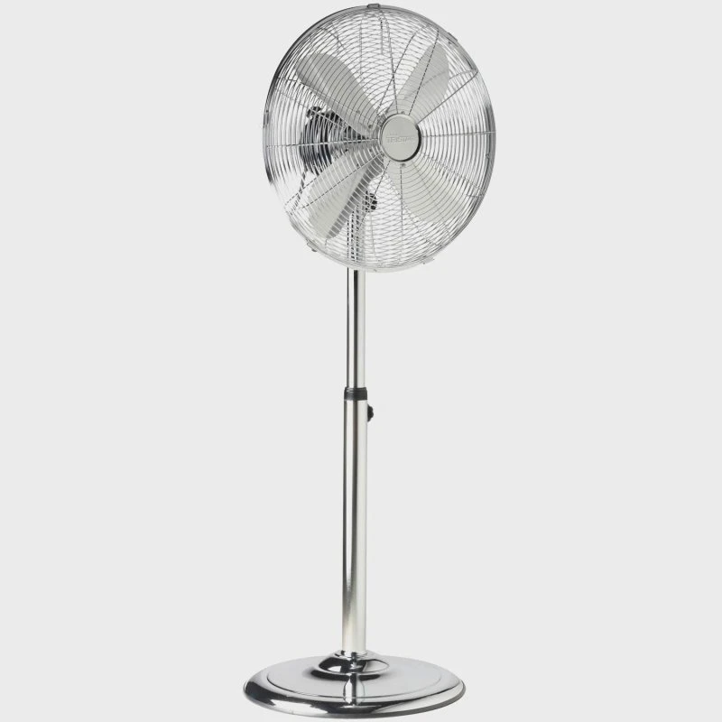 Tristar VE-5951 Gulvventilator 40 cm Krom, Justerbar, 3 Hastigheder