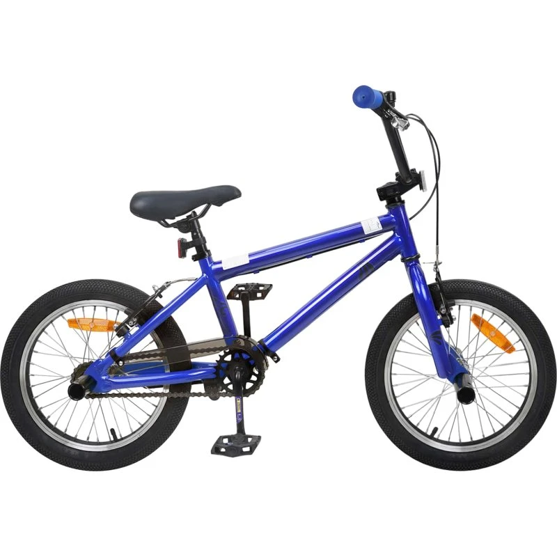 vidaXL BMX Cykel 18 tommer Mørk blå til 7-10 år
