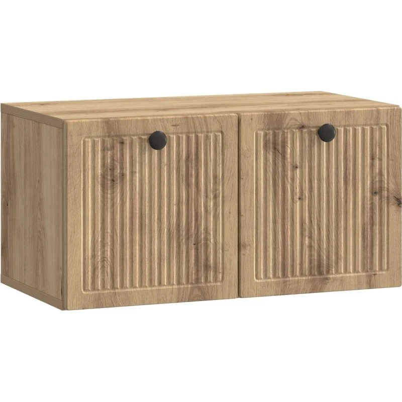 vidaXL Væghængt TV-skab Artisan-eg 59,5 x 31 x 30 cm Træ
